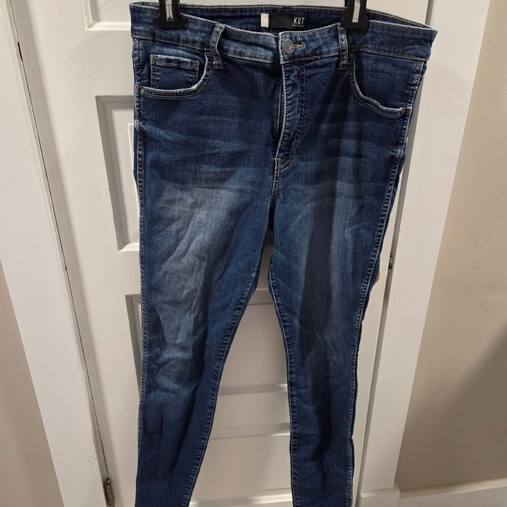 Kut from the Kloth Mia Fab Ab Toothpick Skinny Jeans 14